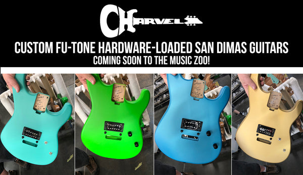 Charvel Frost Guitars coming to the music zoo