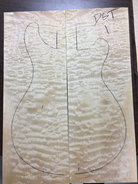 DGT Wood Library Quilt Top with Rosewood Necks #1