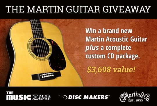 Martin D-28 Giveaway