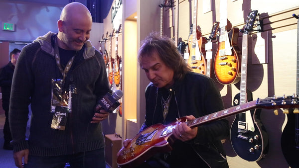 Dave Amato at Gibson NAMM 2019 - The Music Zoo