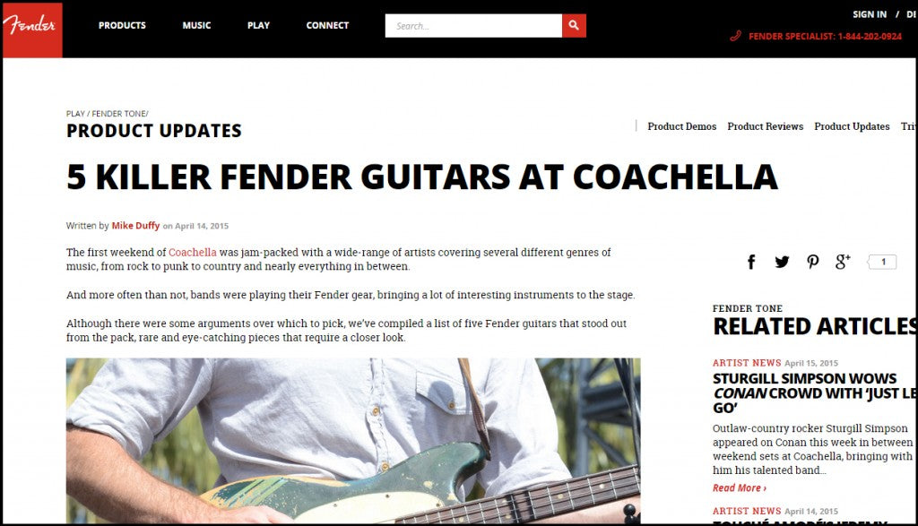 Fender article