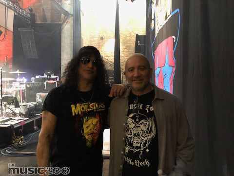 Tommy Colletti and Slash
