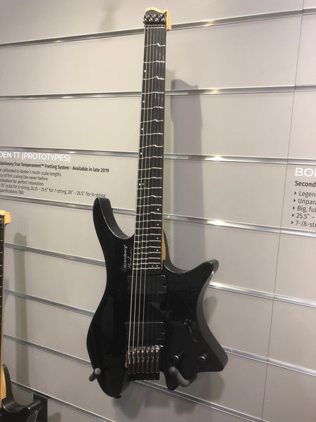 Strandberg Boden Bass and guitars namm 2019 the music zoo