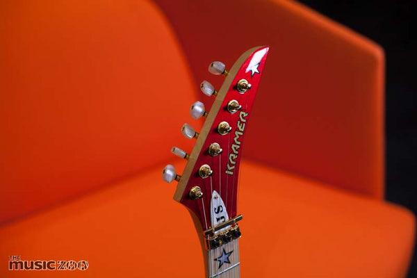 Kramer Jersey Star Reissue The Music Zoo Headstock