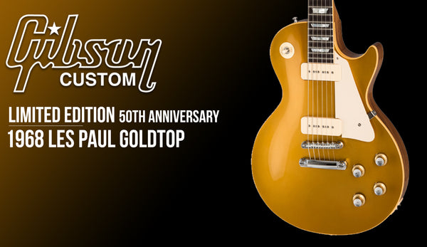 Gibson 50th Anniversary 68 Les Paul Goldtop