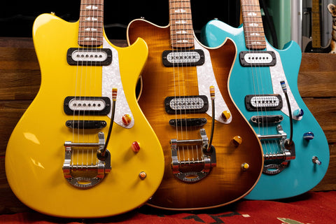 types of guitars brands