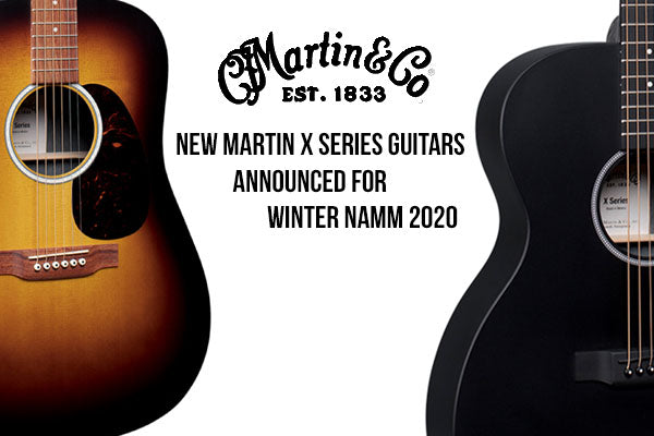 Martin X Series Guitar at NAMM 2020