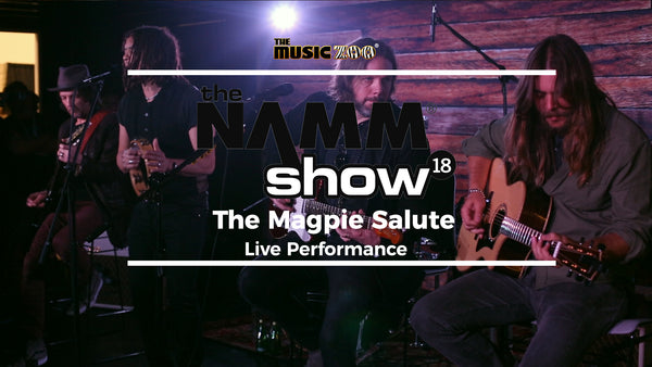 The Magpie Salute Rich Robinson March Ford NAMM 2018 Korg Performance