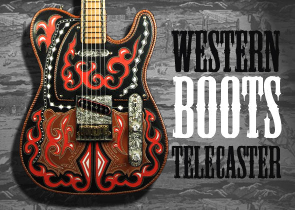 Photo Set: 1995 Fender Western Boots Telecaster