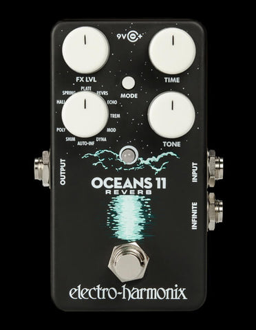 Electro Harmonix Oceans 11 Reverb Pedal