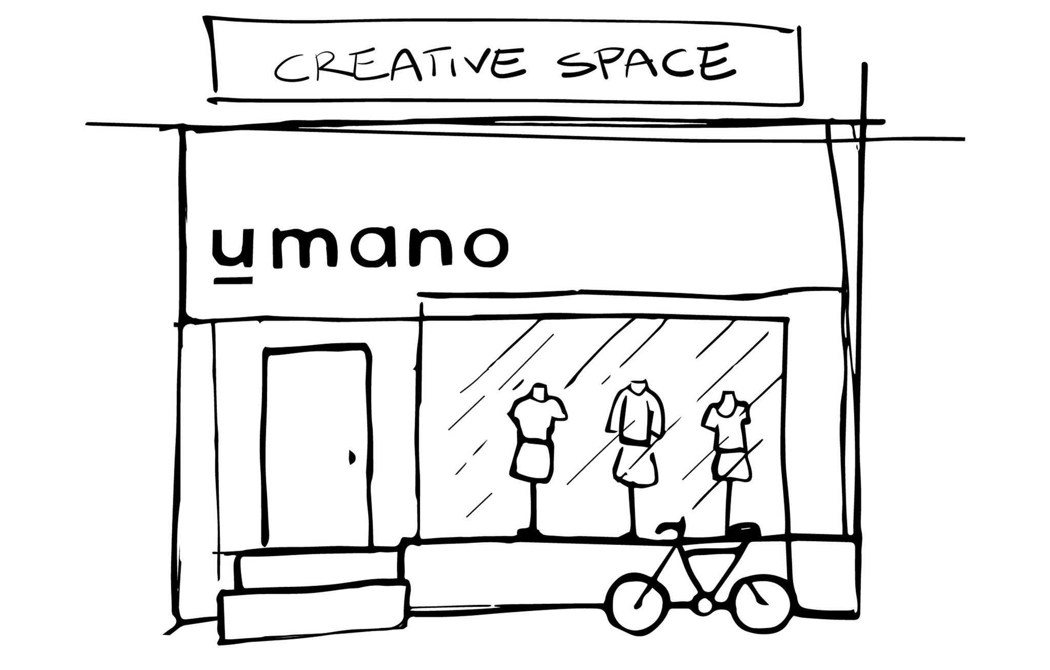dream. creative space, storefront