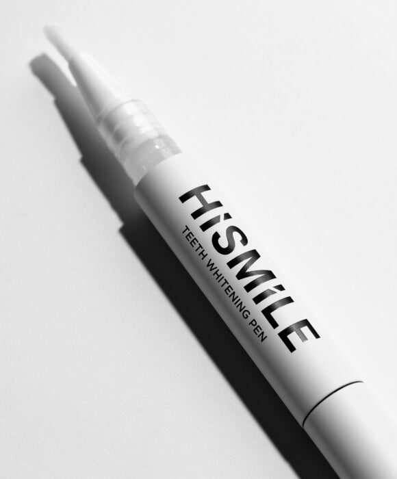 A Teeth Whitening Pen such as HiSmiles is a fantastic way to whiten on the go and get those hard to reach places.