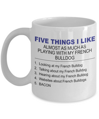 French bulldog coffee mug