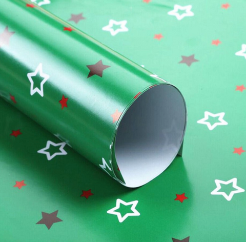 Baby Gift Green Wrapping Paper