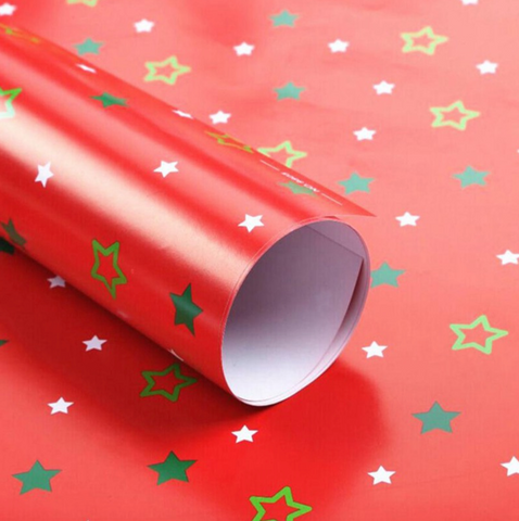 Baby Gift Red Wrapping Paper