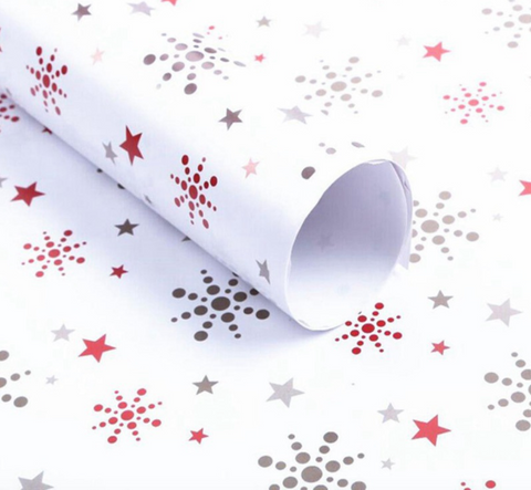 Baby Gift White Wrapping Paper