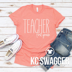 TEACHER CUSTOM TEES