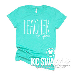TEACHER CUSTOM TEES