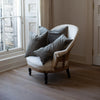 EX-PROP HAND DYED VELVET CUSHION COVERS IN FADED PANELS