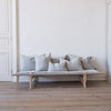 HANDWOVEN COTTON CUSHION COVERS IN SOFT CHARCOAL