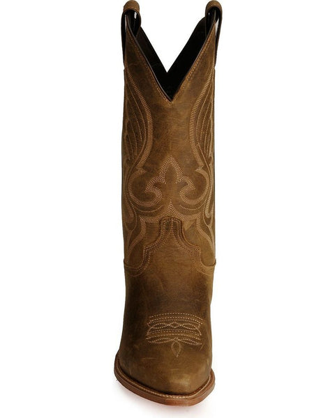 leather outsole cowboy boots