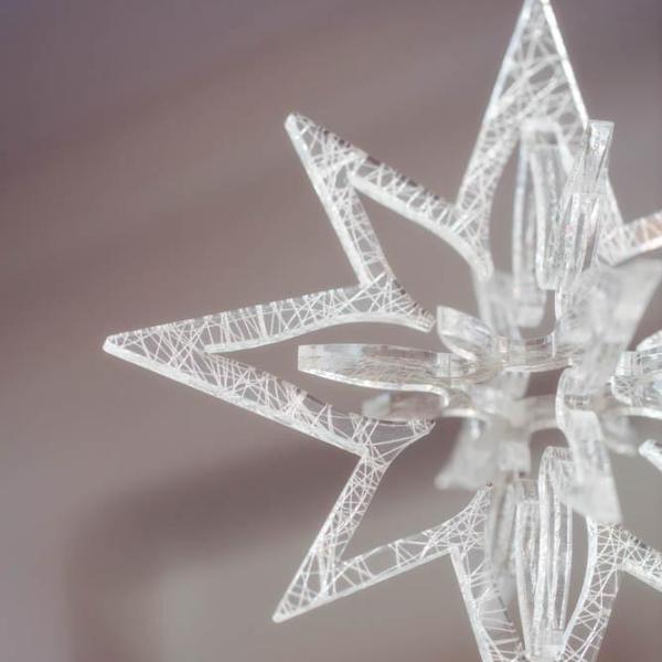 Acrylic Star | Tree Topper | Brad Bourgoyne | Fig &amp; Dove