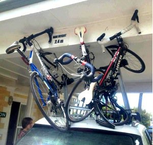 cycle rack for car roof