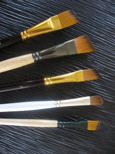 Angle Paint Brushes