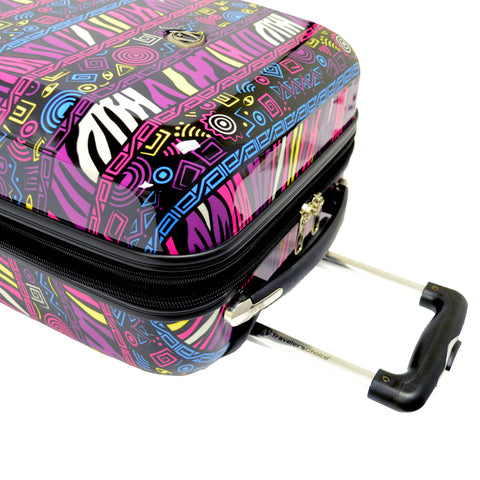 hardside luggage graphic