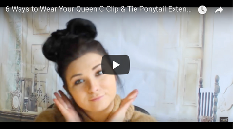 ways to wear your ponytail tutorial