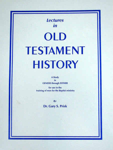 Lectures of Old Testament History