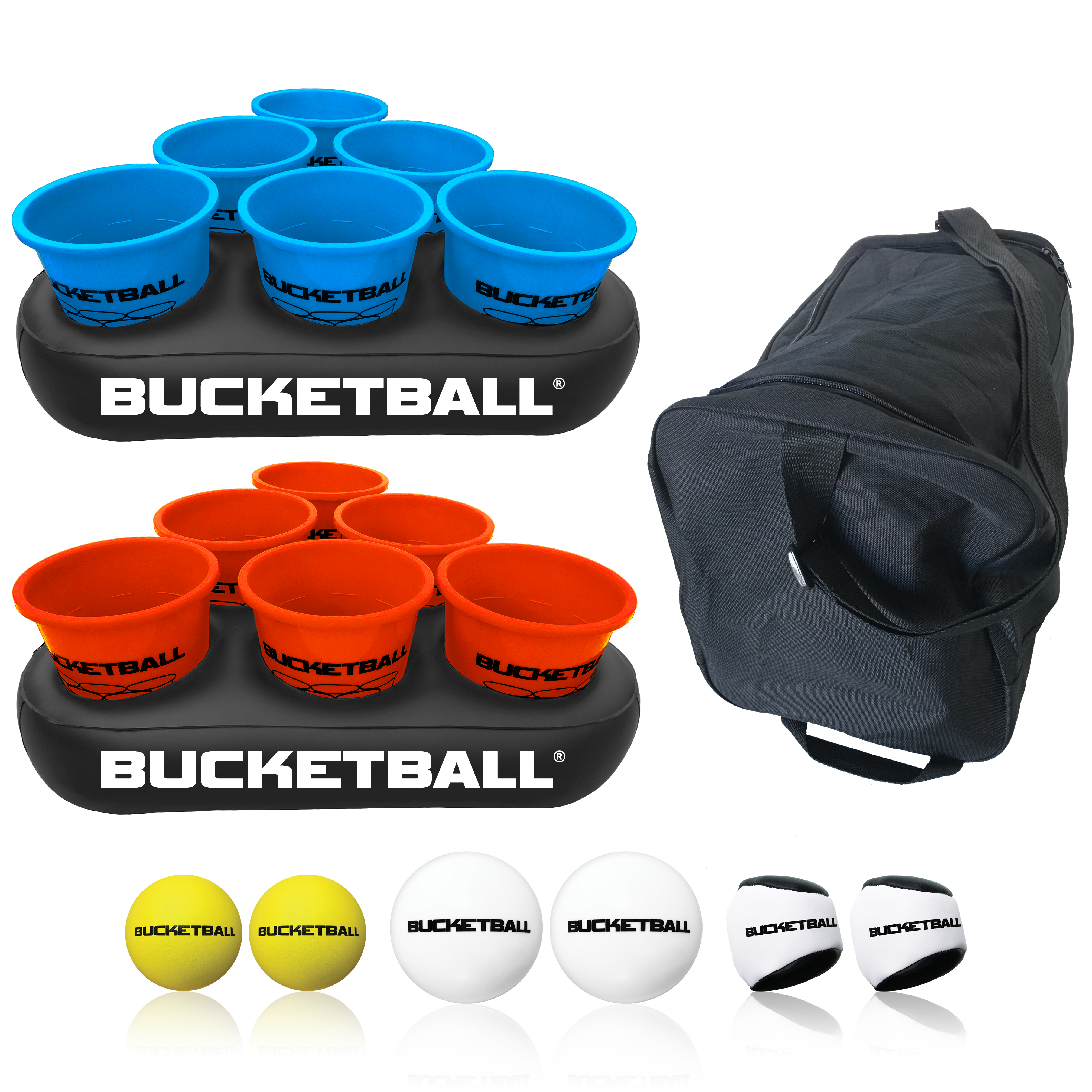 サイズ変更オプション 新品Bucket Ball Beach Edition Combo Pack Ultimate Beach, Pool,  Yard, Camping, Tailgate, BBQ, Lawn, Water, Indoor, Outdoor Game Bes 