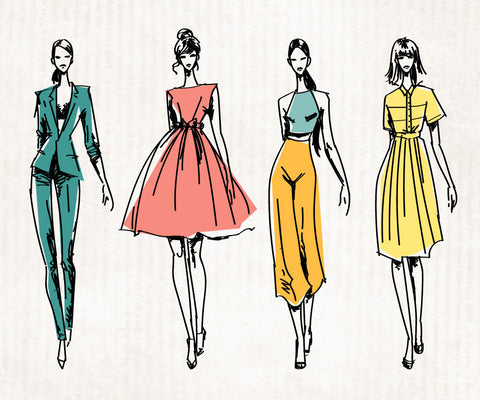 Types of Fashion Girls Who Travel | Shola Designs | original image designed by Freepik