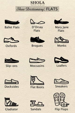 Shoe Dictionary: Flats – SHOLA™