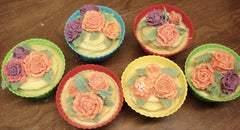 Oatmeal Milk & Honey Soap Cupcakes Piping Soap Challenge