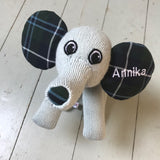 Rathdown School SockElephant made by Red Rufus with personalisation