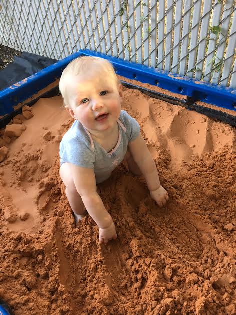 When Babies Can Play In The Sandbox