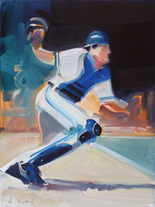 Blue Jays artwork by Kenneth Lochhead presented by Bau-Xi Gallery