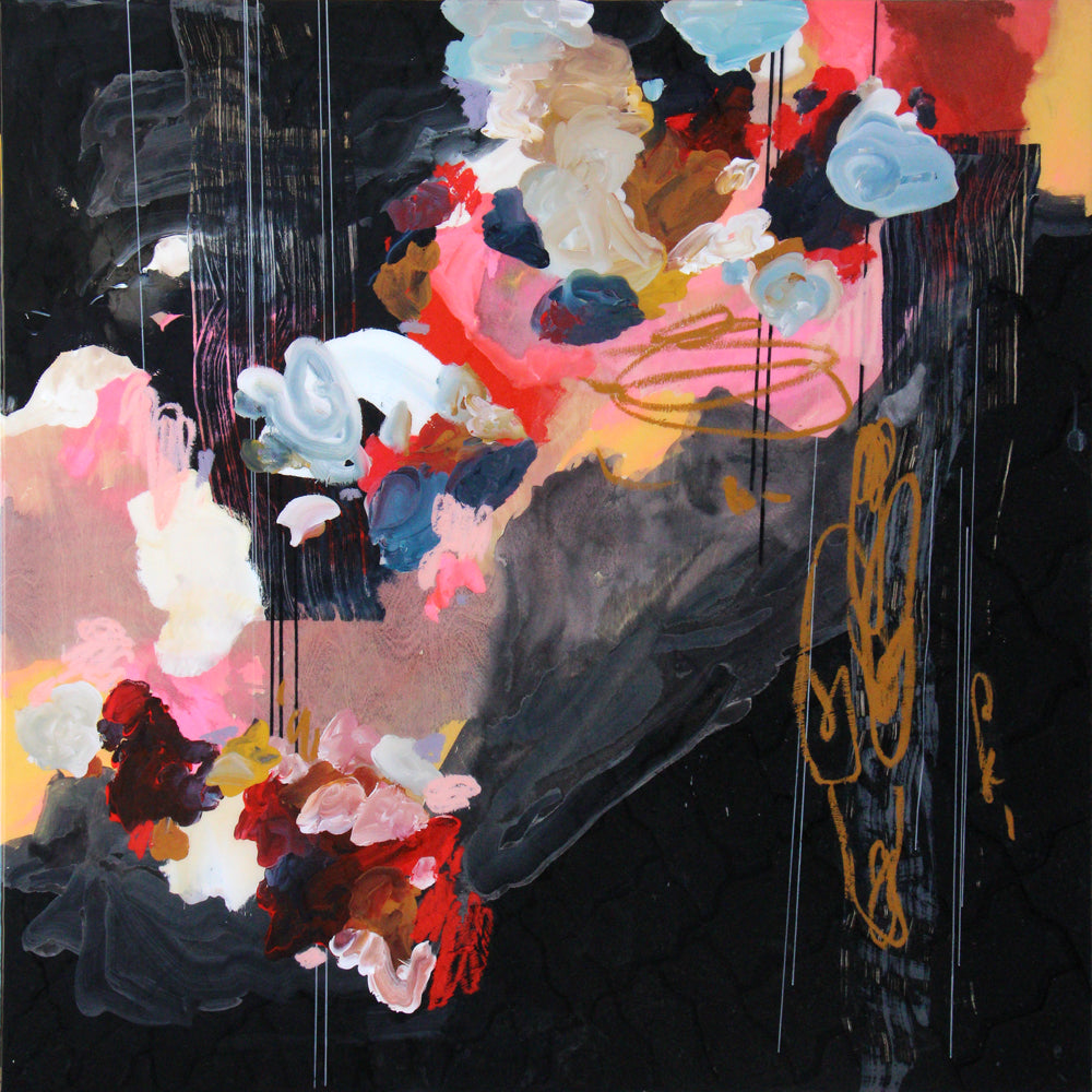 Janna Watson abstract painting presented by Bau-Xi Gallery