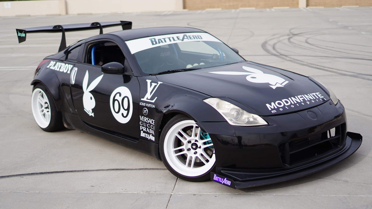 nissan 350z overfenders