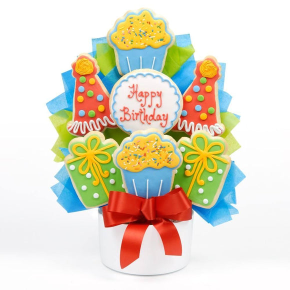 Birthday Cookies - Fine Gifts La Bella Basket Company