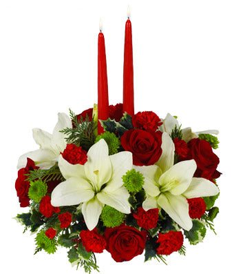 Holiday Centerpieces, Flowers & Wreaths - Fine Gifts La Bella Basket Company