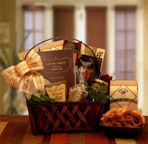A Time To Grieve Sympathy Gift Basket - Fine Gifts La Bella Basket Company