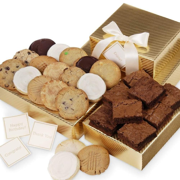 Cookies Box and Brownies - Fine Gifts La Bella Basket Company
