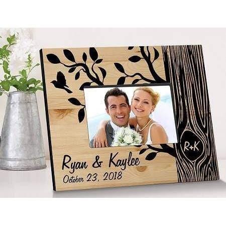 The Tree of Love Wooden Picture Frame - Fine Gifts La Bella Basket Company