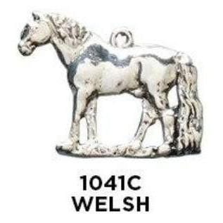Welsh Pony Charm - Sterling Silver - Fine Gifts La Bella Basket Company