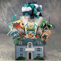 Welcome Home Gift Basket in Medium and Large Sizes - Fine Gifts La Bella Basket Company