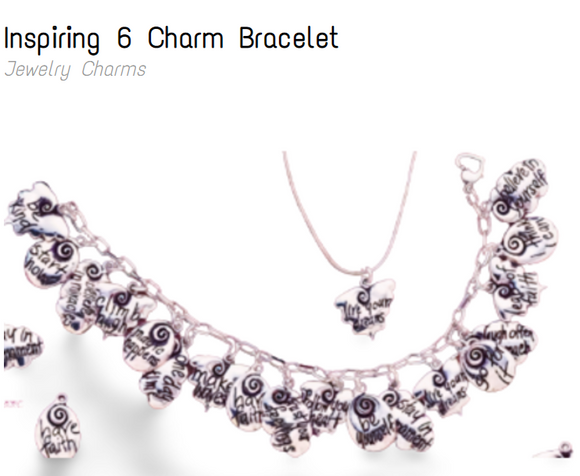 Inspiring 6 Charm Bracelet