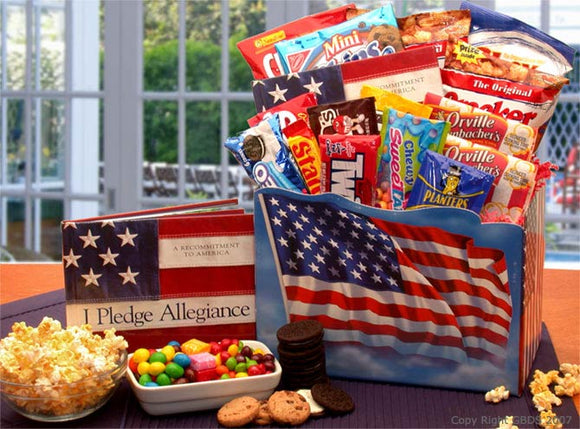 America, The Beautiful Snack Gift Box - MED