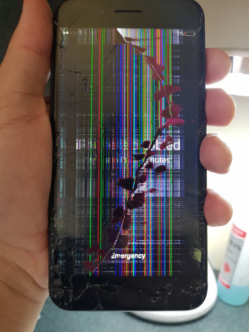 LCD damage